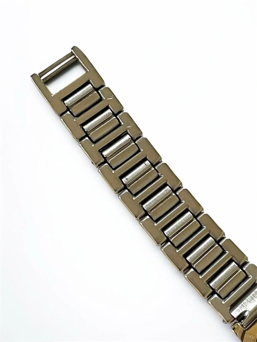 Yves Saint Laurent Two-Tone Gold and Silver Women's Bracelet Watch - Picture 16 of 17